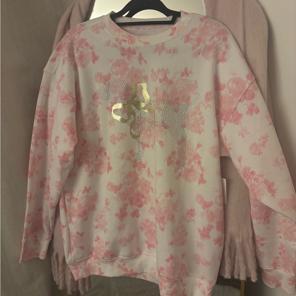Victorias Secret Pink X LoveShackFancy sweater